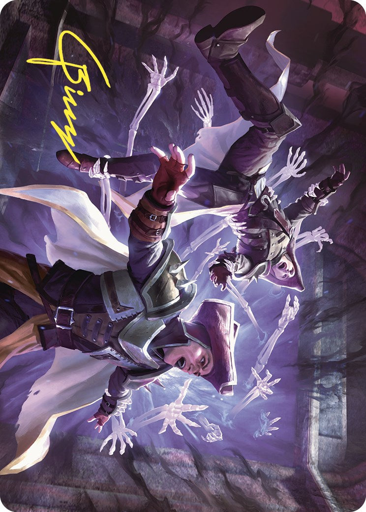 Grave Pact Art Card (Gold-Stamped Signature) [Commander Masters Art Series] | Devastation Store