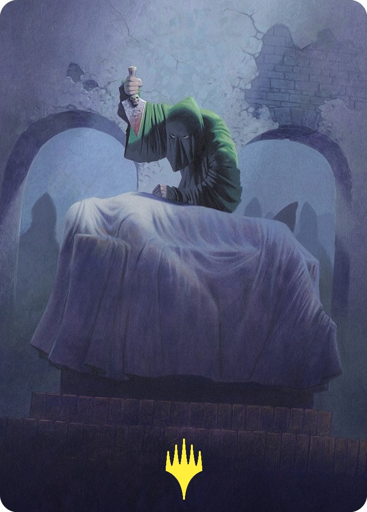 Grave Pact Art Card (2) (Gold-Stamped) [Commander Masters Art Series] | Devastation Store