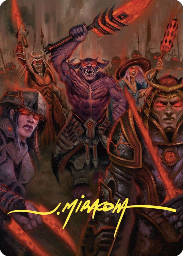 Insurrection Art Card (Gold-Stamped Signature) [Commander Masters Art Series] | Devastation Store