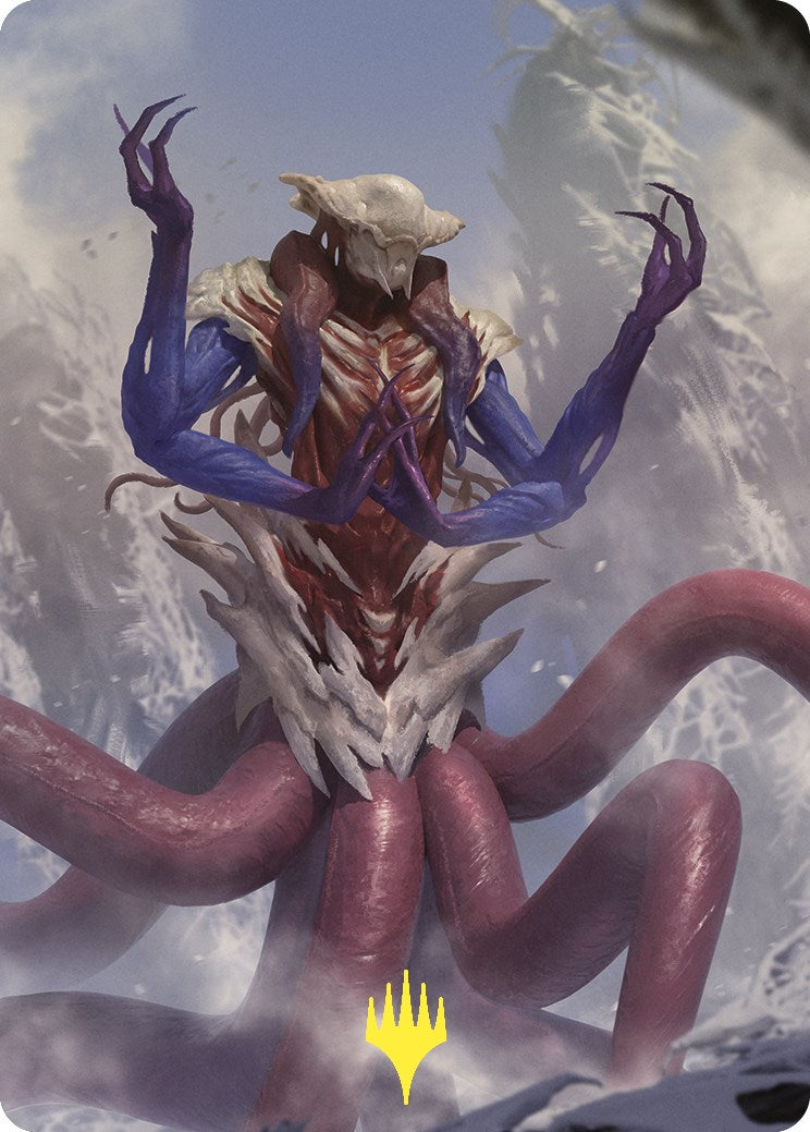 Zhulodok, Void Gorger Art Card (Gold-Stamped) [Commander Masters Art Series] | Devastation Store
