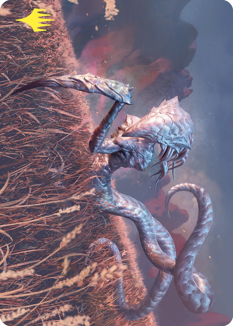 Bonescythe Sliver Art Card (Gold-Stamped) [Commander Masters Art Series] | Devastation Store