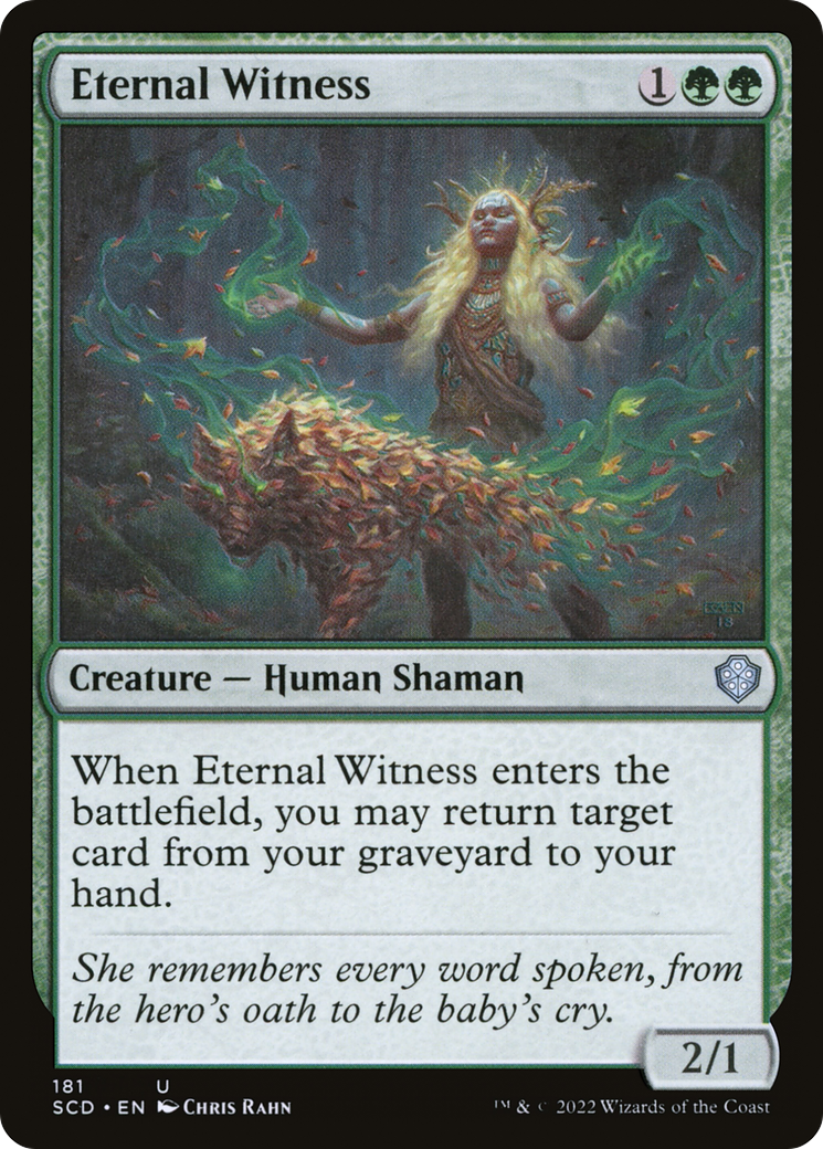 Eternal Witness [Starter Commander Decks] | Devastation Store