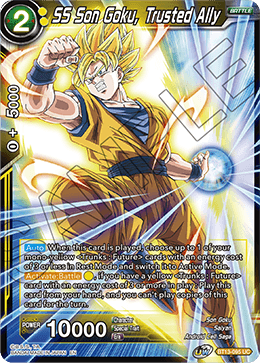 SS Son Goku, Trusted Ally (Uncommon) [BT13-095] | Devastation Store