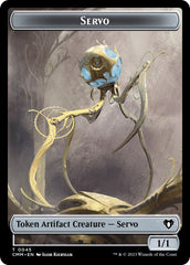 Servo // Assassin Double-Sided Token [Commander Masters Tokens] | Devastation Store