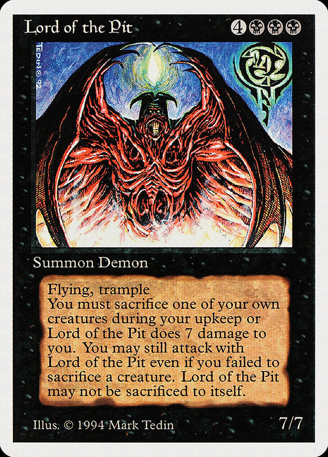 Lord of the Pit [Summer Magic / Edgar] | Devastation Store