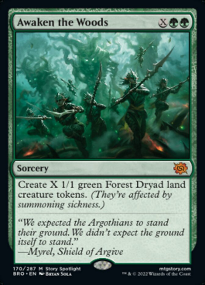 Awaken the Woods (Promo Pack) [The Brothers' War Promos] | Devastation Store