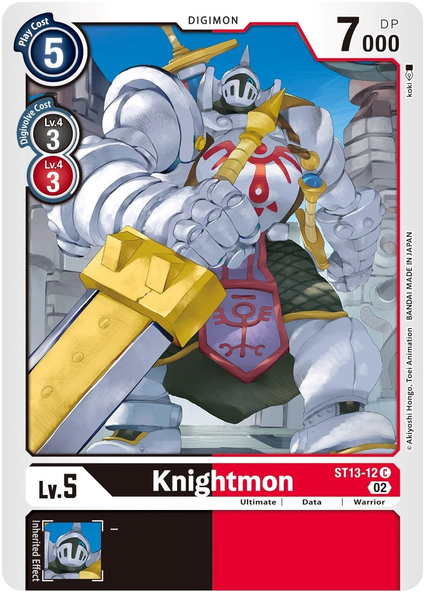 Knightmon [ST13-12] [Starter Deck: Ragnaloardmon] | Devastation Store