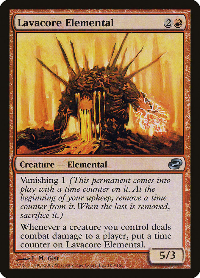 Lavacore Elemental [Planar Chaos] | Devastation Store