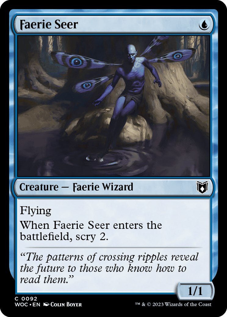 Faerie Seer [Wilds of Eldraine Commander] | Devastation Store