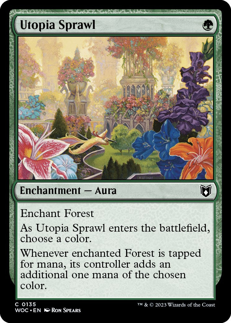 Utopia Sprawl [Wilds of Eldraine Commander] | Devastation Store