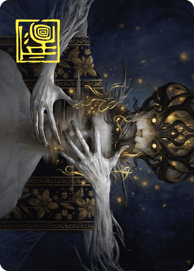 Ego Drain Art Card (Gold-Stamped Signature) [Wilds of Eldraine Art Series] | Devastation Store