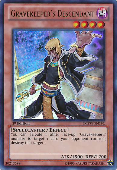 Gravekeeper's Descendant [LCYW-EN192] Ultra Rare | Devastation Store