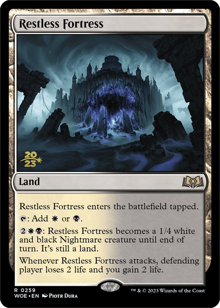 Restless Fortress [Wilds of Eldraine Prerelease Promos] | Devastation Store