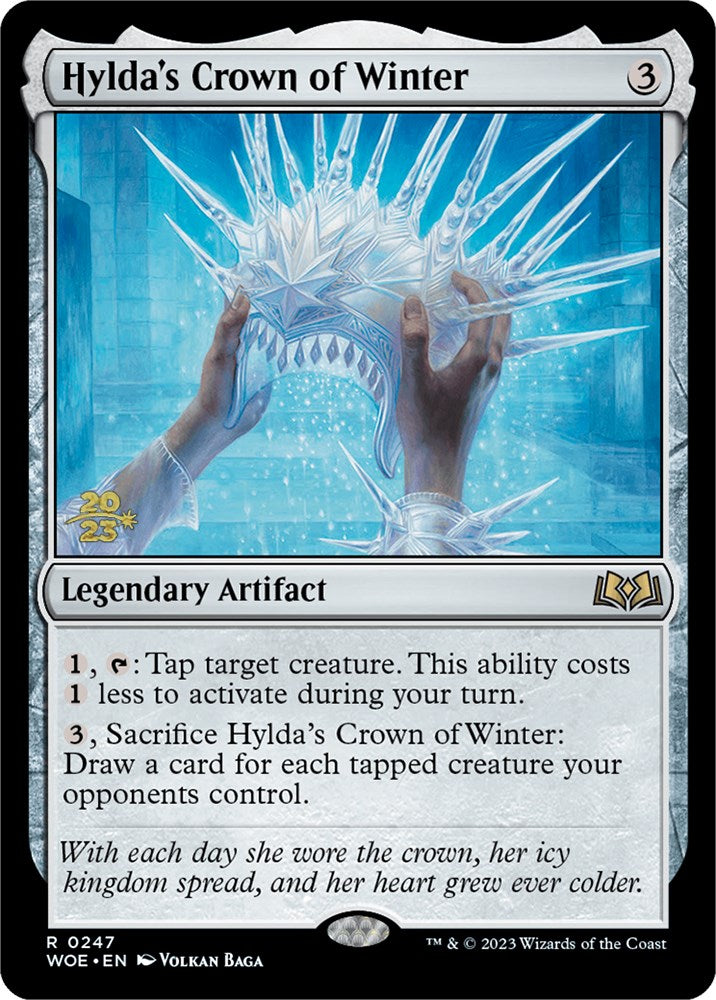 Hylda's Crown of Winter [Wilds of Eldraine Prerelease Promos] | Devastation Store