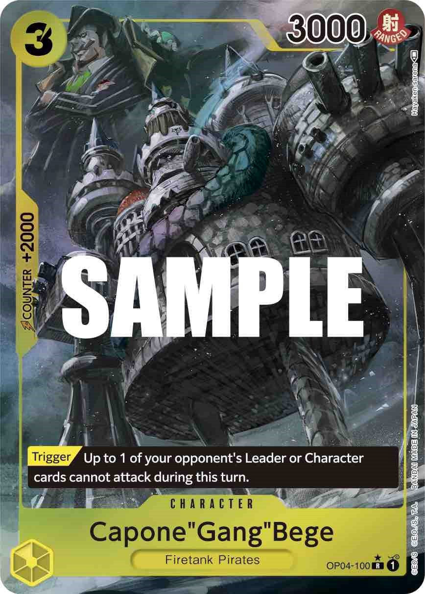 Capone"Gang"Bege (Alternate Art) [Kingdoms of Intrigue] | Devastation Store