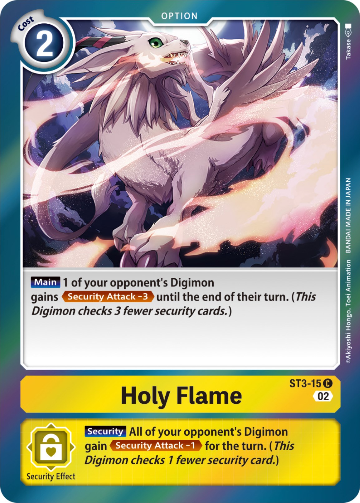 Holy Flame [ST3-015] [Resurgence Booster] | Devastation Store