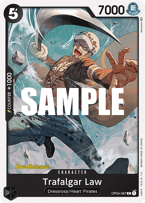 Trafalgar Law [Kingdoms of Intrigue Pre-Release Cards] | Devastation Store