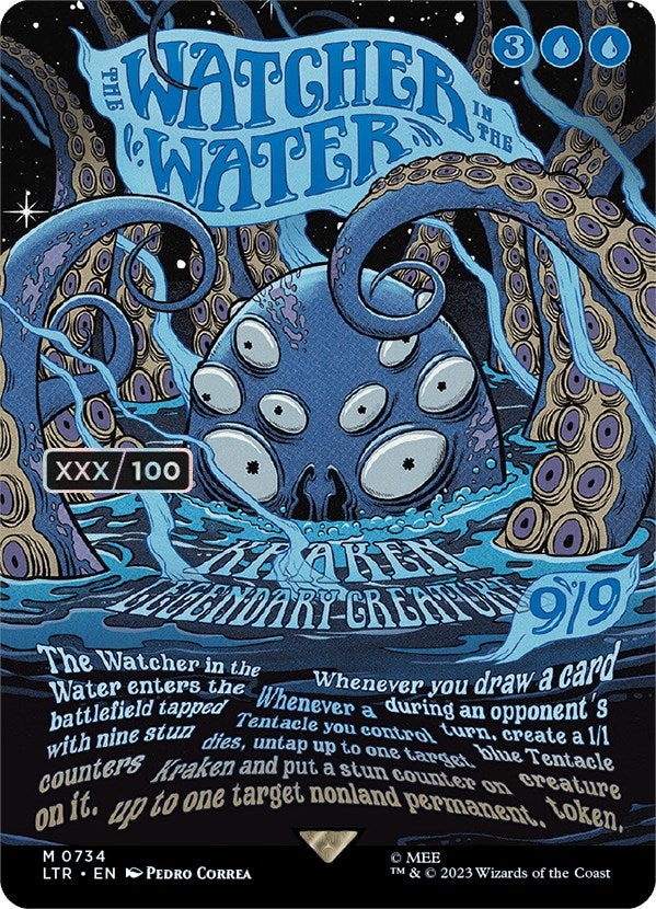 The Watcher in the Water (Borderless Poster) (Serialized) [The Lord of the Rings: Tales of Middle-Earth] | Devastation Store