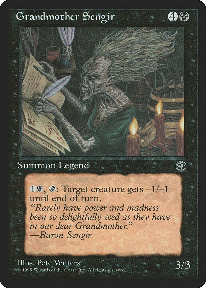 Grandmother Sengir [Homelands] | Devastation Store