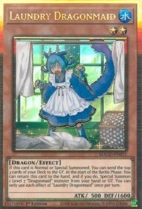 Laundry Dragonmaid [MAGO-EN021] Gold Rare | Devastation Store