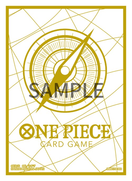 Bandai: 10ct Card Sleeves - Standard Gold | Devastation Store