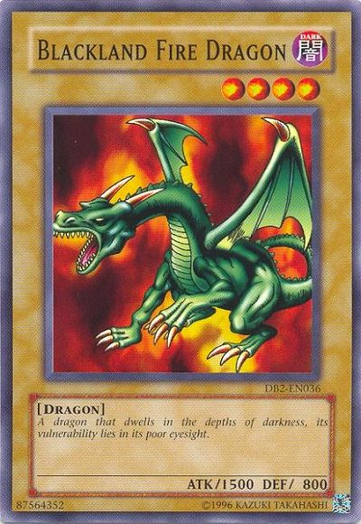 Blackland Fire Dragon [DB2-EN036] Common | Devastation Store