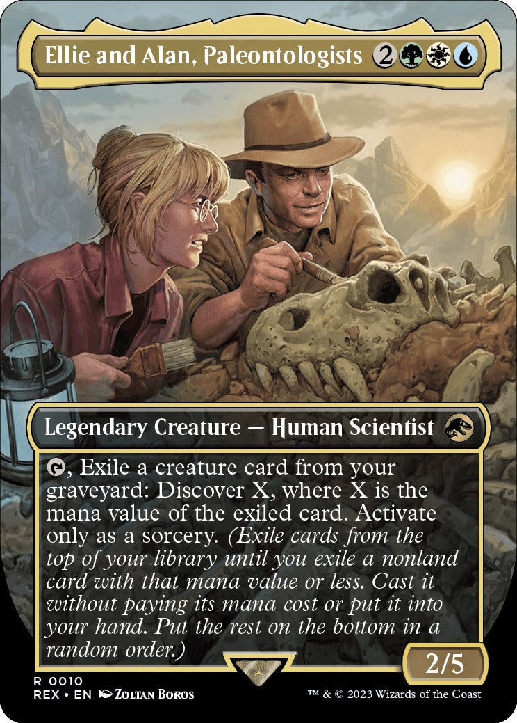 Ellie and Alan, Paleontologists (Borderless) [Jurassic World Collection] | Devastation Store