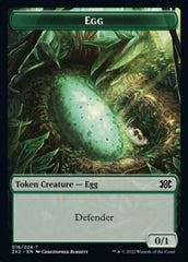 Egg // Soldier Double-sided Token [Double Masters 2022 Tokens] | Devastation Store