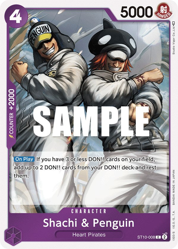 Shachi & Penguin [Ultimate Deck - The Three Captains] | Devastation Store