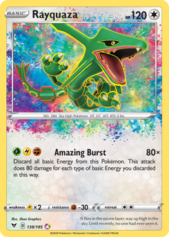 Rayquaza (138/185) [Sword & Shield: Vivid Voltage] | Devastation Store