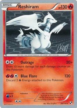 Reshiram (26/114) (Reshiphlosion - Christopher Kan) [World Championships 2011] | Devastation Store