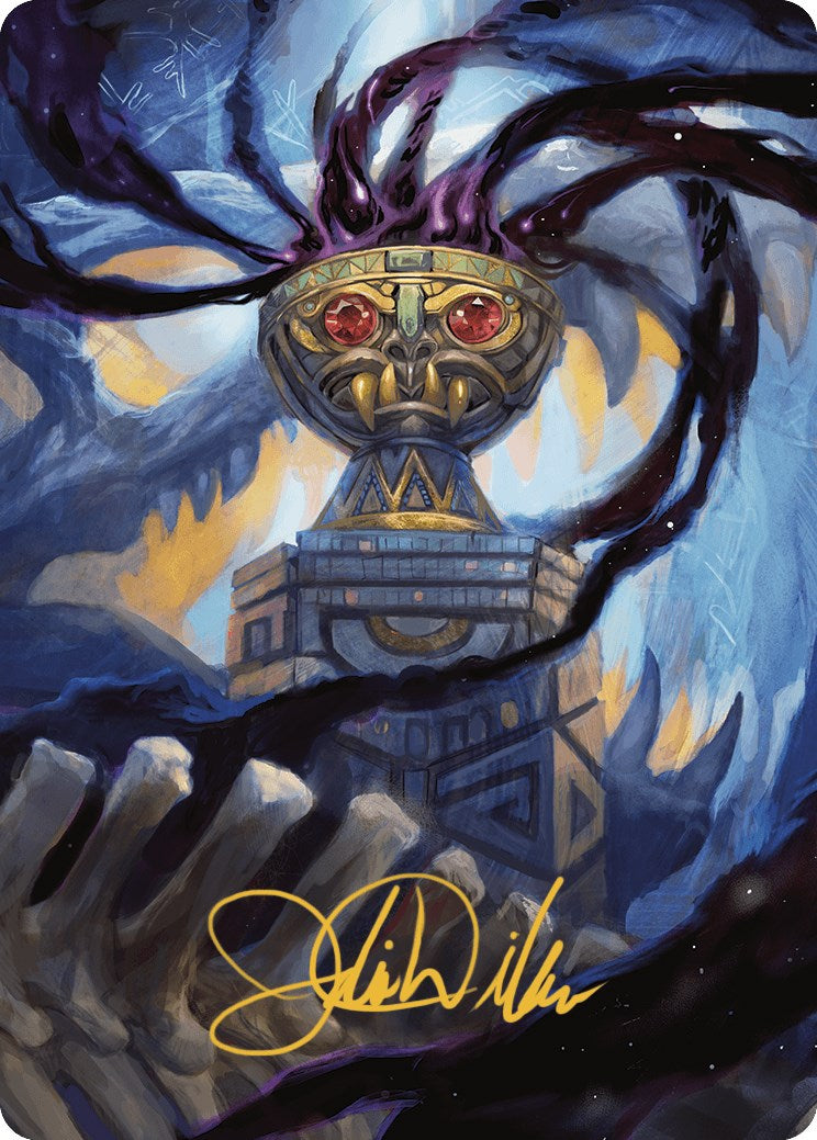 Chalice of the Void Art Card (Gold-Stamped Signature) [The Lost Caverns of Ixalan Art Series] | Devastation Store