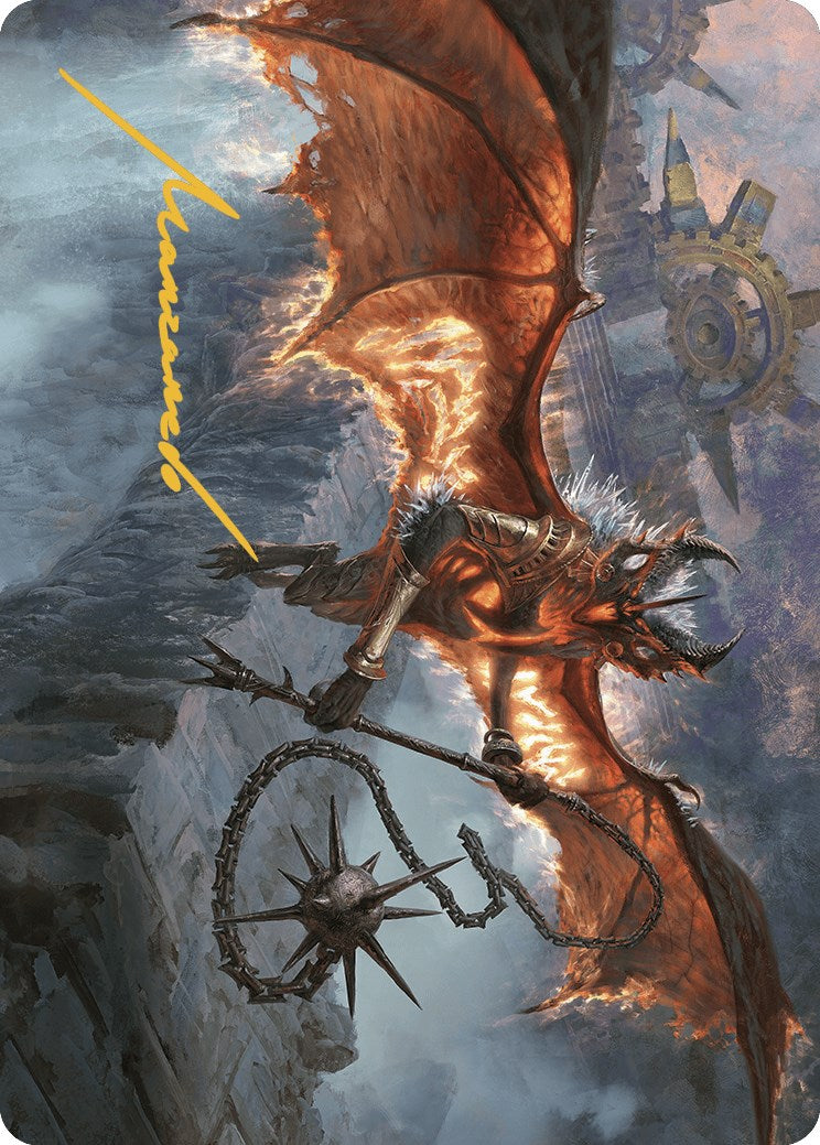 Bloodletter of Aclazotz Art Card (15/81) (Gold-Stamped Signature) [The Lost Caverns of Ixalan Art Series] | Devastation Store