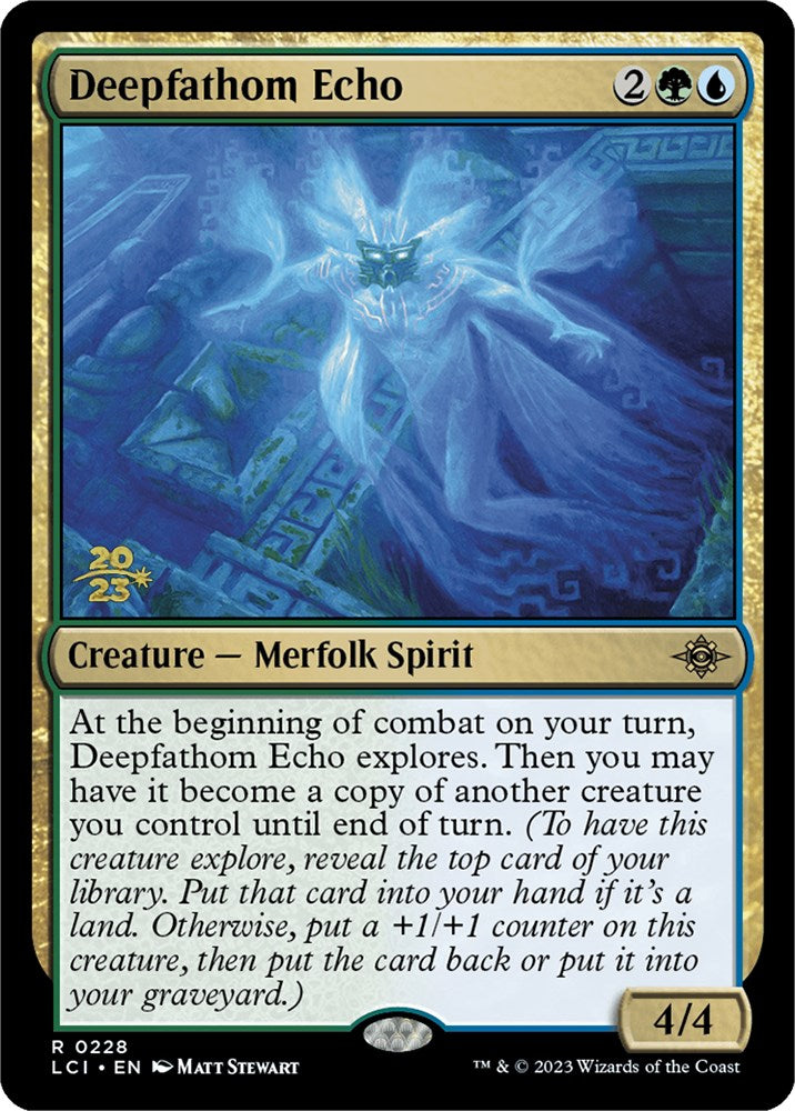 Deepfathom Echo [The Lost Caverns of Ixalan Prerelease Cards] | Devastation Store