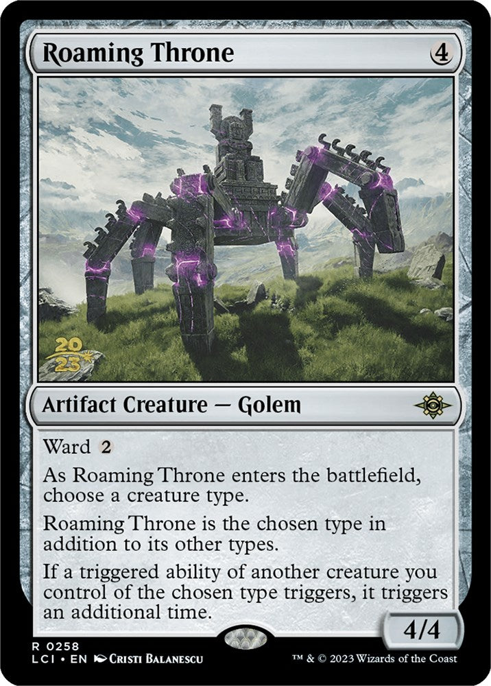 Roaming Throne [The Lost Caverns of Ixalan Prerelease Cards] | Devastation Store