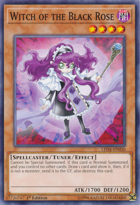 Witch of the Black Rose [LED4-EN030] Common | Devastation Store