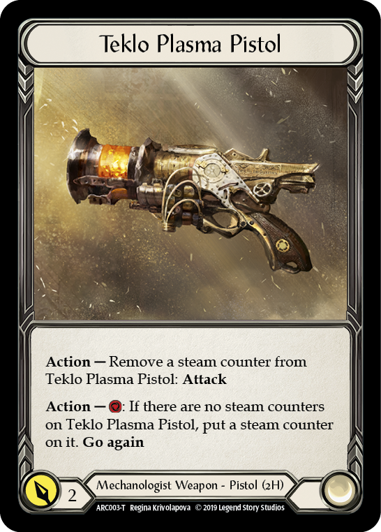 Teklo Plasma Pistol [ARC003-T] (Arcane Rising)  1st Edition Normal | Devastation Store