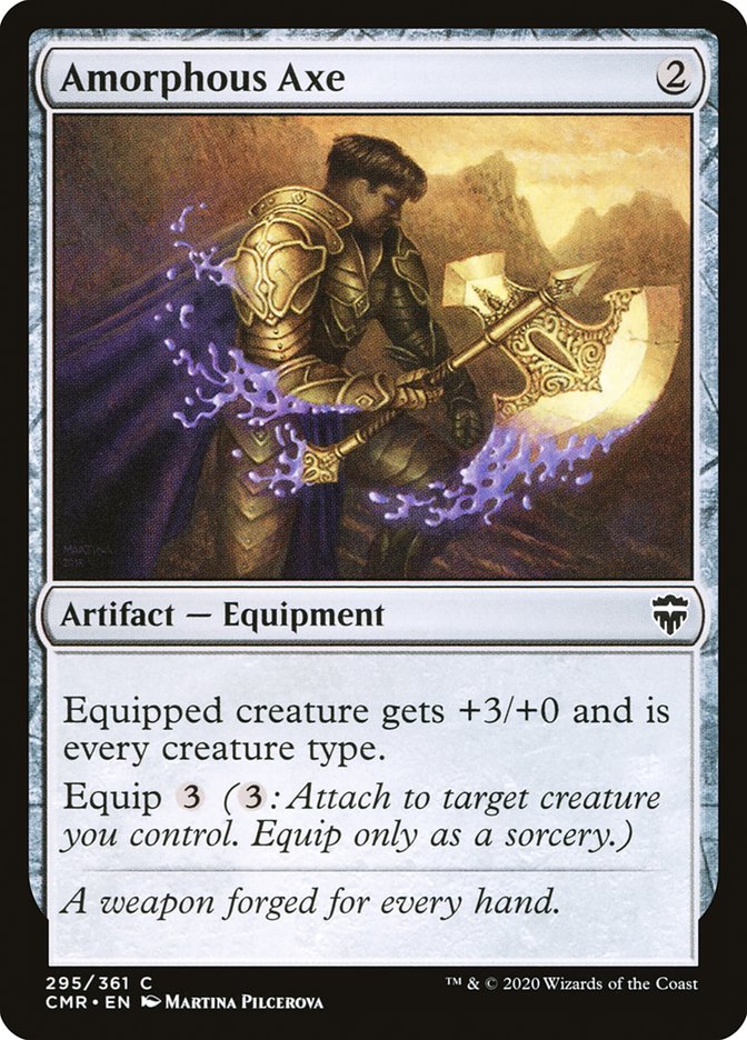 Amorphous Axe [Commander Legends] | Devastation Store