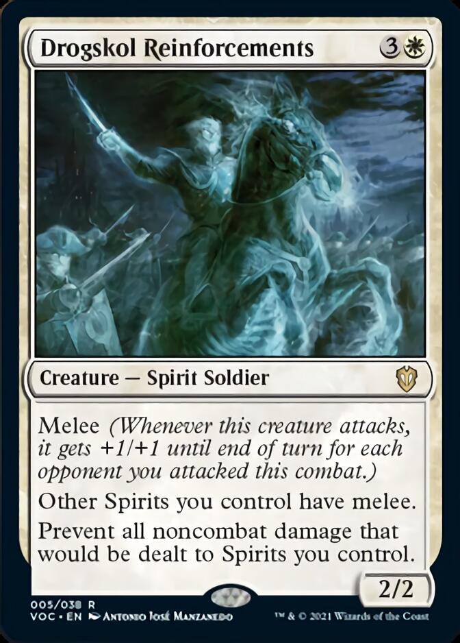 Drogskol Reinforcements [Innistrad: Crimson Vow Commander] | Devastation Store