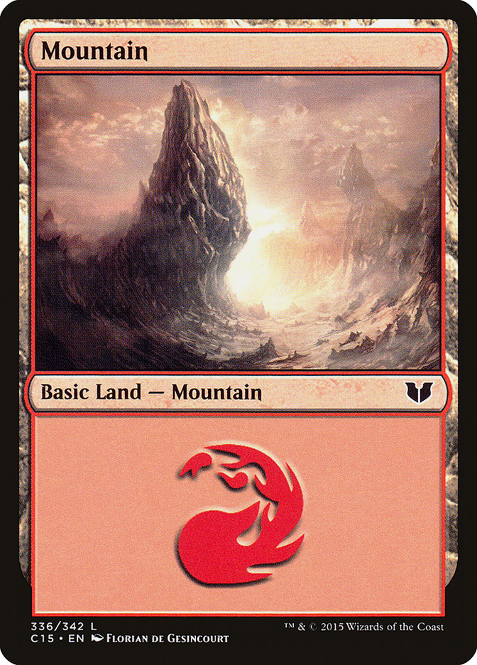 Mountain (336) [Commander 2015] - Devastation Store | Devastation Store