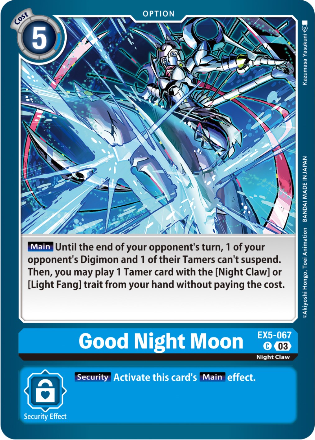 Good Night Moon [EX5-067] [Animal Colosseum] | Devastation Store
