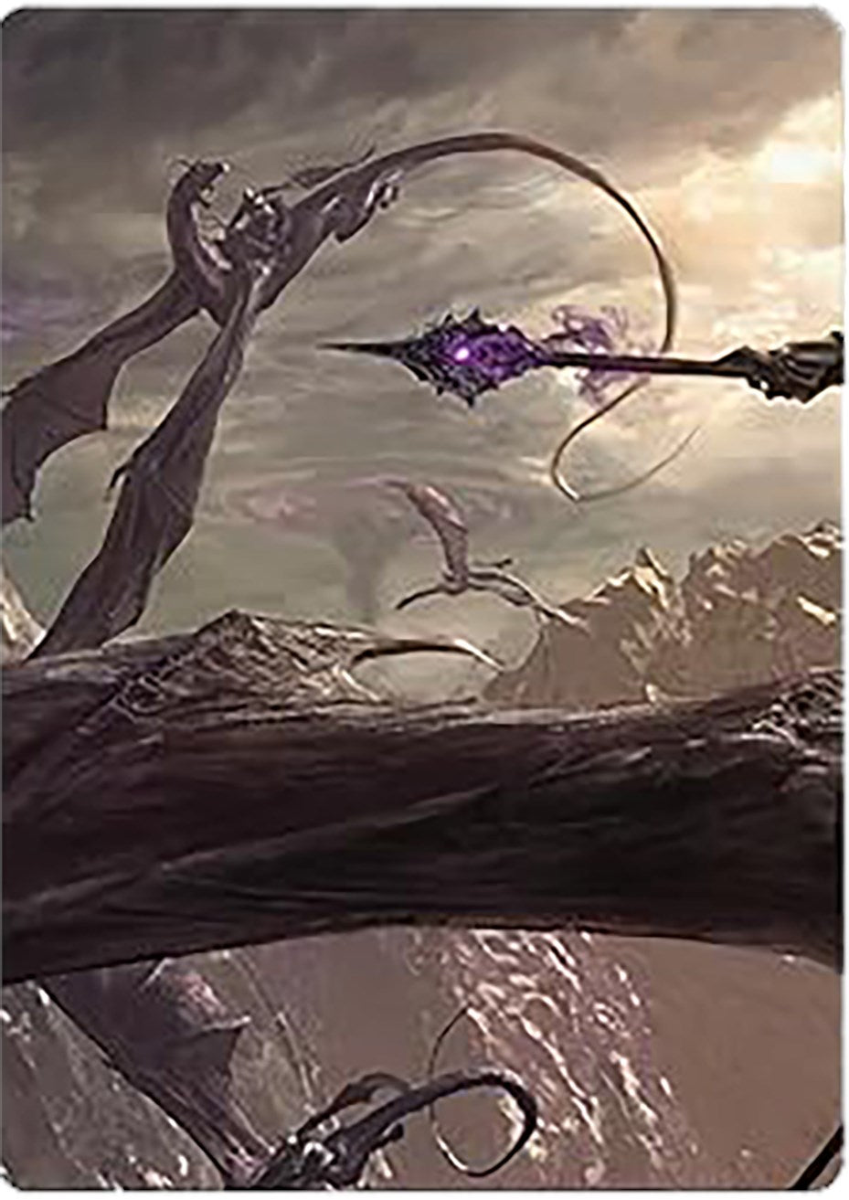 Nazgul Battle-Mace Art Card [The Lord of the Rings: Tales of Middle-earth Art Series] | Devastation Store