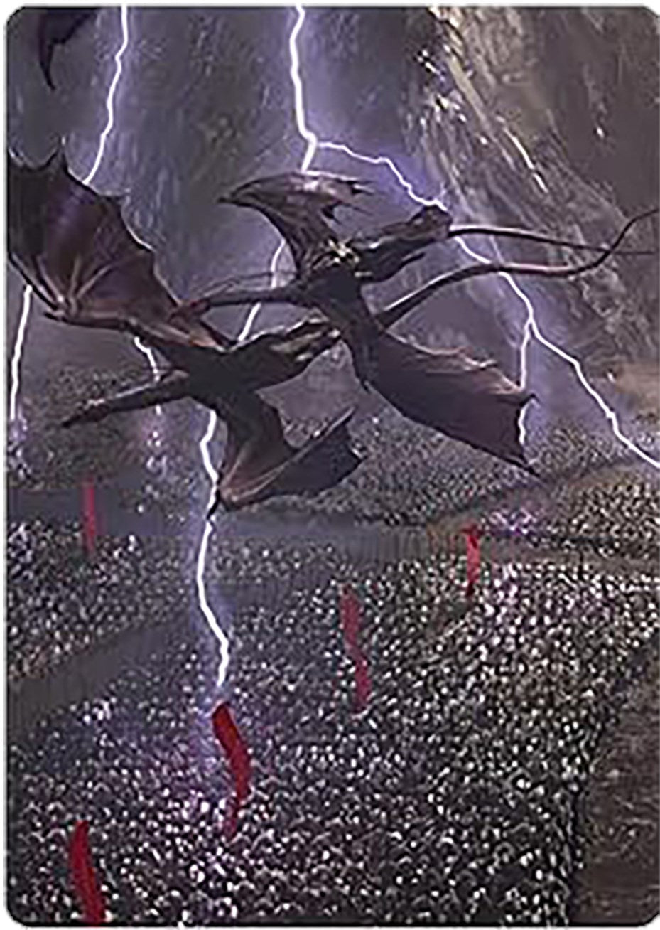 Mordor on the March Art Card [The Lord of the Rings: Tales of Middle-earth Art Series] | Devastation Store