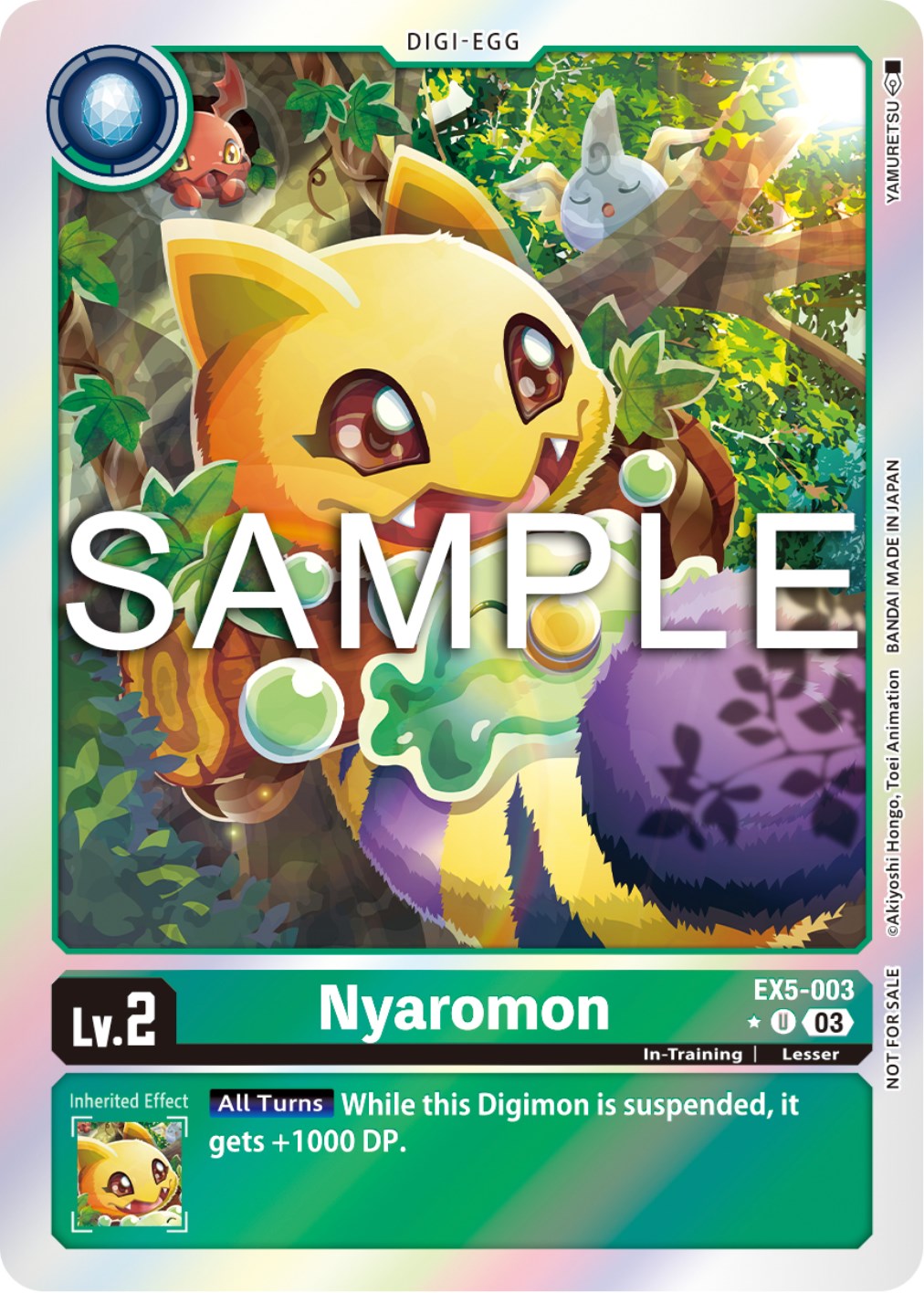 Nyaromon [EX5-003] (Animal Colosseum Box Promotion Pack) [Animal Colosseum] | Devastation Store