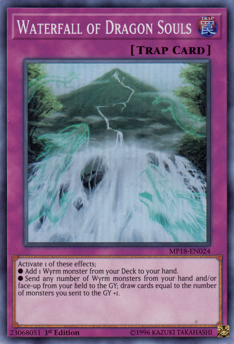 Waterfall of Dragon Souls [MP18-EN024] Super Rare | Devastation Store