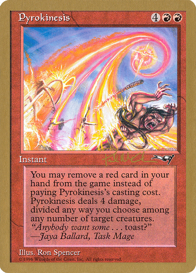 Pyrokinesis (Paul McCabe) [World Championship Decks 1997] | Devastation Store