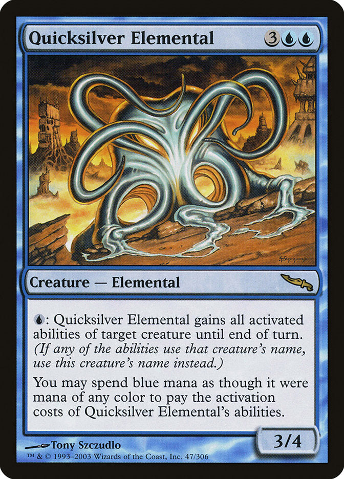 Quicksilver Elemental [Mirrodin] - Devastation Store | Devastation Store