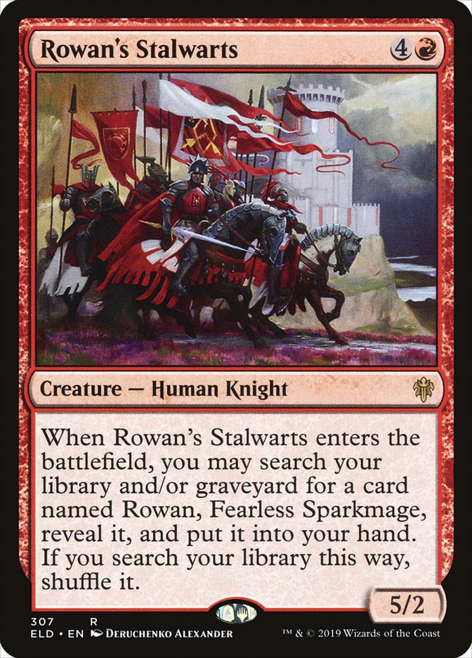 Rowan's Stalwarts [Throne of Eldraine] | Devastation Store