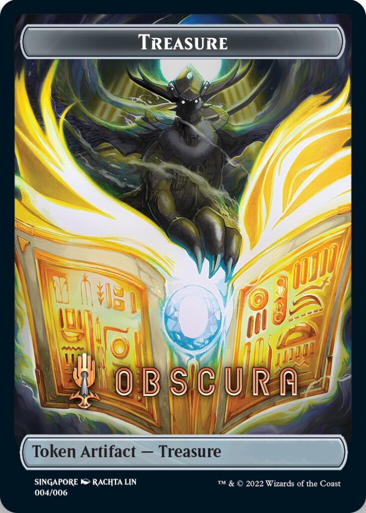 Treasure Token (Obscura) (Southeast Asia Artists) [Streets of New Capenna Tokens] | Devastation Store