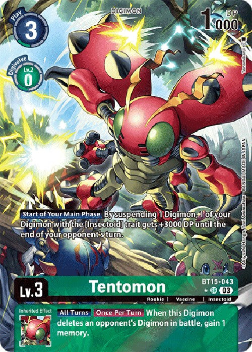 Tentomon [BT15-043] (Alternate Art) [Exceed Apocalypse] | Devastation Store